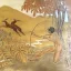 Gaston SUISSE (1896-1988) - Amazone à l'arc et antilopes, 1920.